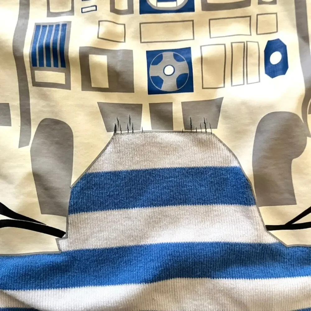 Hanna Andersson R2D2 Star Wars Organic Cotton 2-Piece Kids Pajamas Size 12
